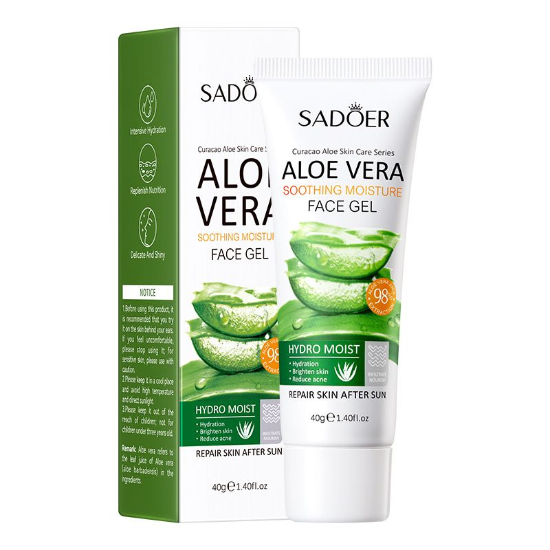 Pure Aloe Face Moisturizing Gel  Anti-Aging, Product Specifications: 40g[only for foreign trade export sales]