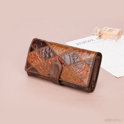 Women&#39;s Wallet Retro Leather Long Wallets
