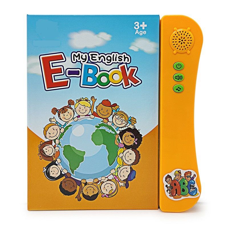 Children&#39;s Early English Learning Audio E-book, Color: Orange