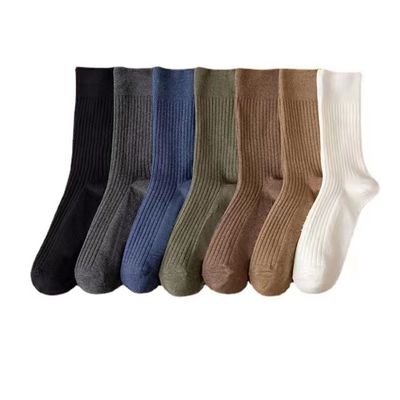 Men&#39;s Business Casual Socks- Solid Colors