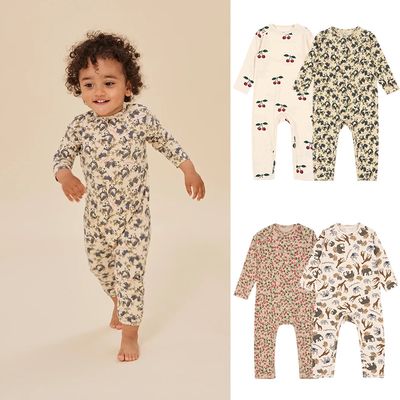 Newborn Baby Long Sleeve Jumpsuit
