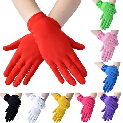Women&#39;s Hand Guard Milk Silk Stretch Gloves