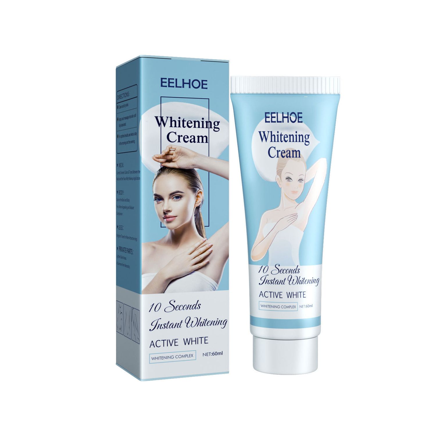 Underarm Moisturizer Cream and Concealer, Product Specifications: 60ml