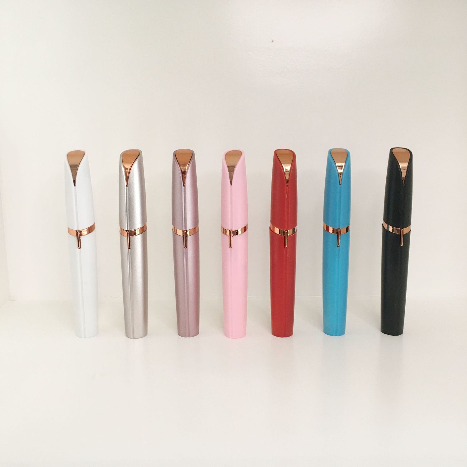 Mini Electric Eyebrow Trimmer, Brows Pen Hair Remover, Color: Brow trimmer: battery white