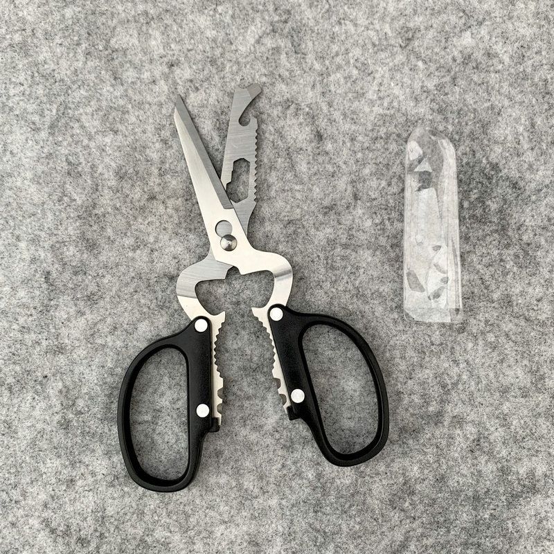 Kitchen Scissors ABS Handle Scissors, Specifications: Black scissors