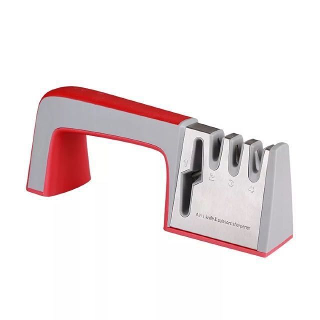 Knives sharpener, Specification: Grey red