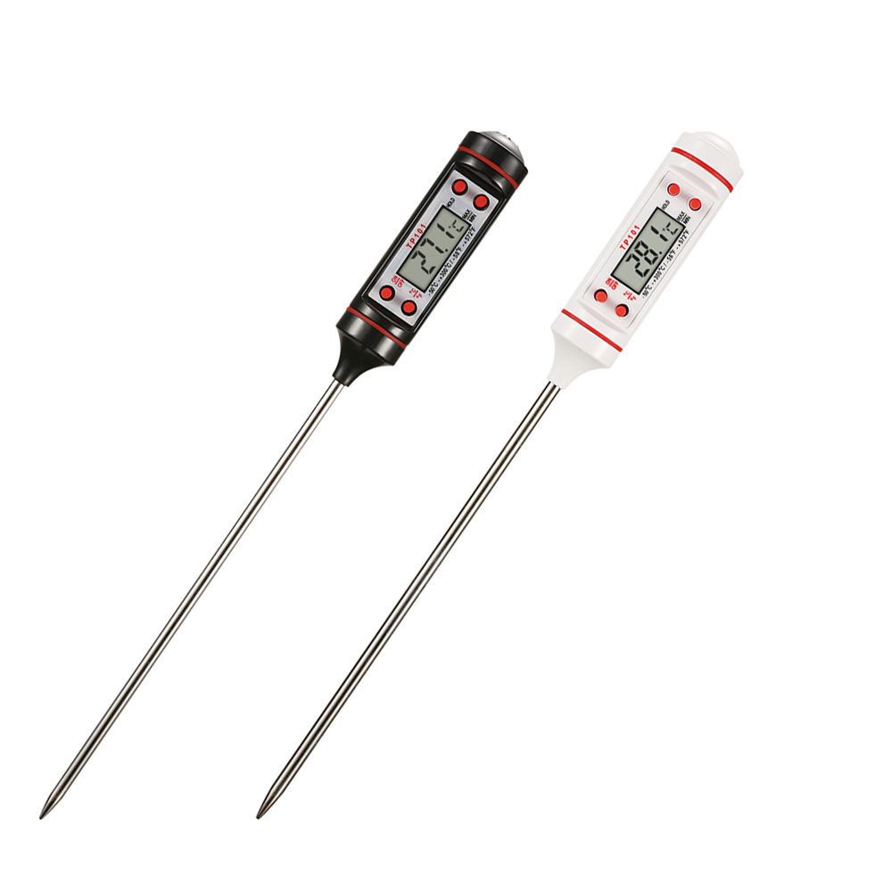 TP101 Digital Electronic Probe Thermometer Pen, Specifications: Black