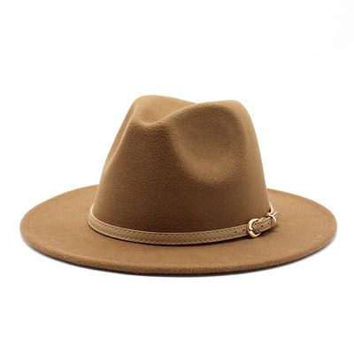 Men&#39;s And Women&#39;s Wool Hats Big Brim Hats