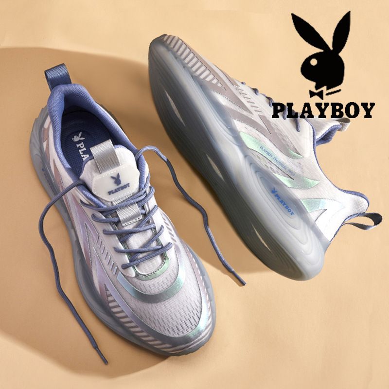 Men&#39;s Shoes Trend All-match Sports Running Shoes, Size: 39, Color: Grey blue