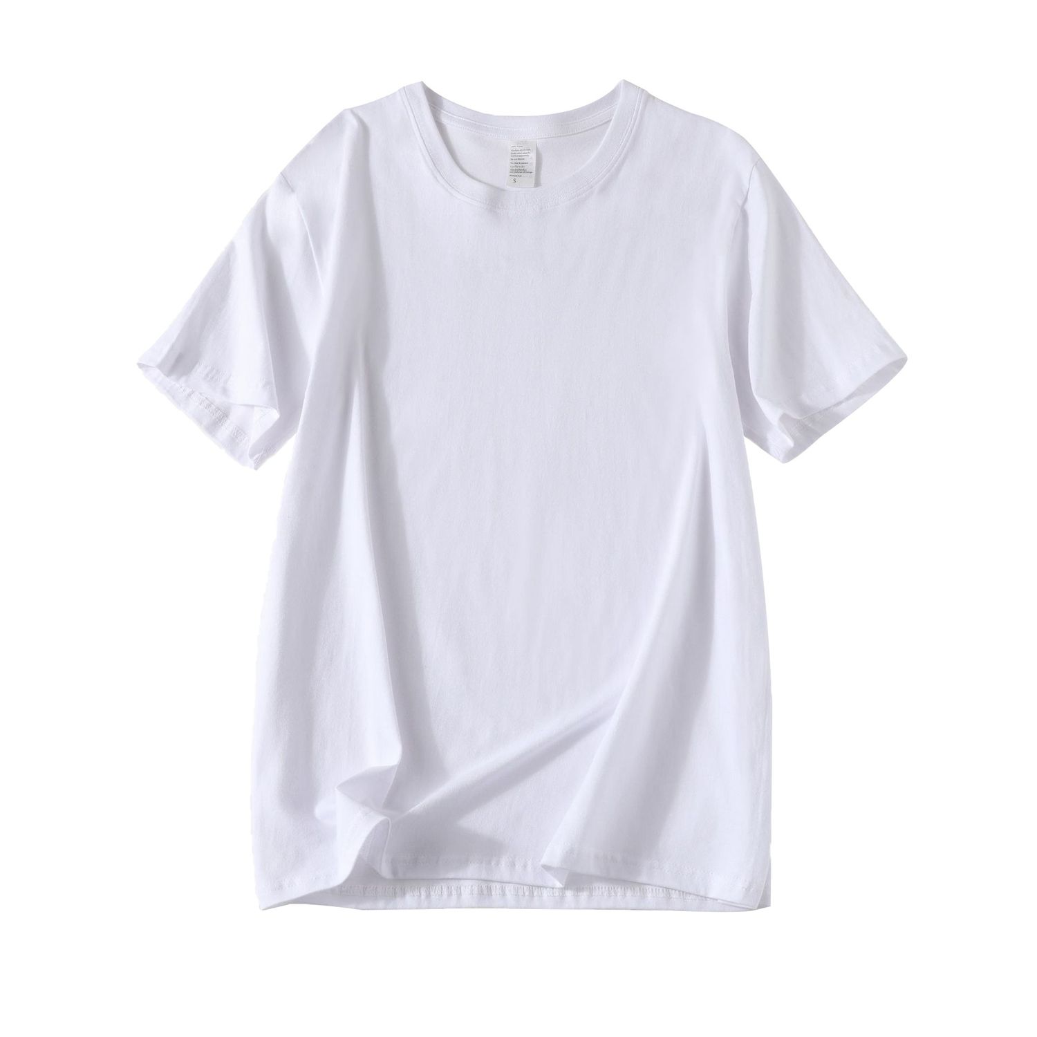 Men&#39;s Clothing Heat Transfer Digital Printed T-shirt, Color: White, Size: S (160cm-164cm)