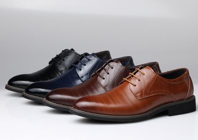 Men&#39;s leather Casual and business shoes