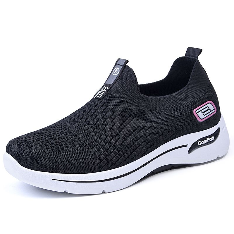 Women&#39;s Breathable Lightweight Sports Shoes, Size: 36, Color: S-3 black