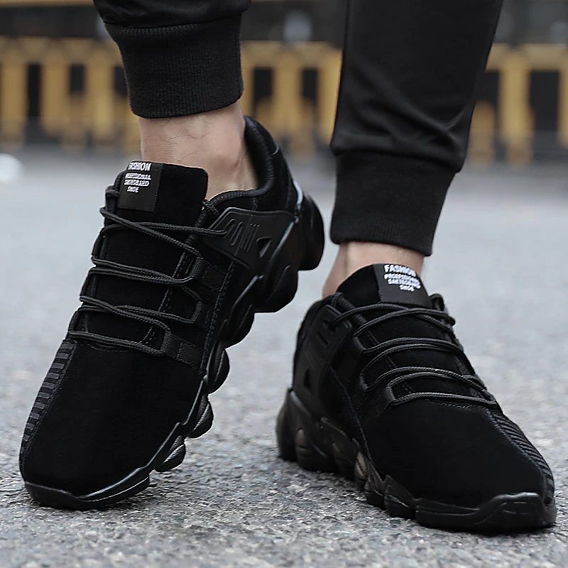 Men&#39;s casual outdoor sports running shoes, Shoe Size: 7, Color: 779 black