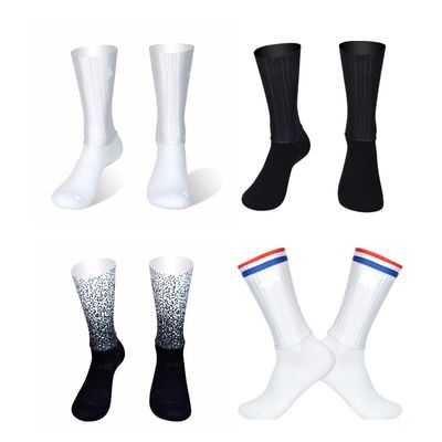 Non=slip Aerodynamic Cycling Socks Men and Women