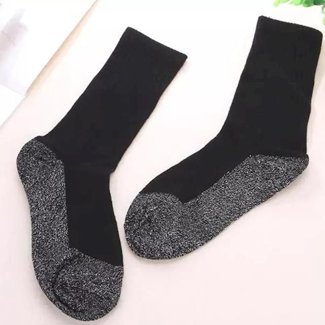 Men/Women Thermal Long warm Socks, Color: Grey, Size: S/M