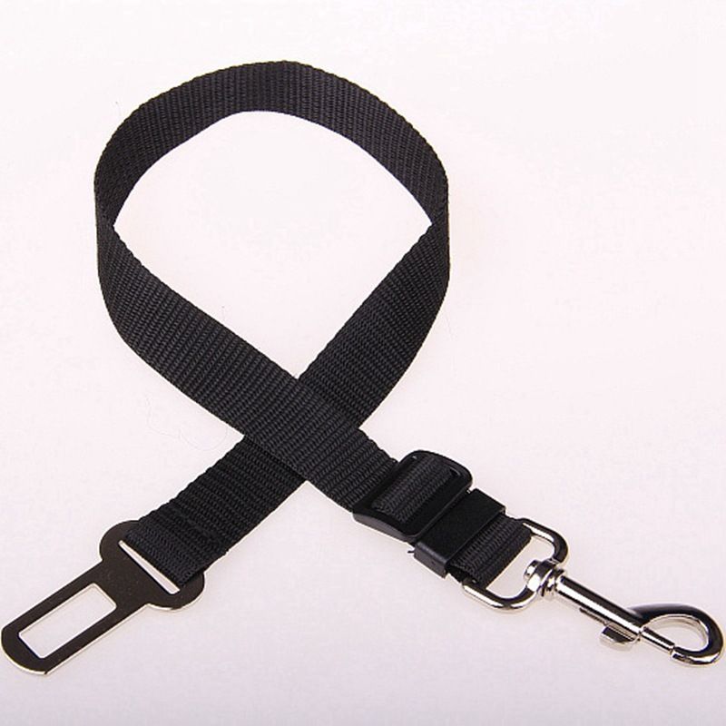 Pet Supplies Dog Leash to Car Safety Belts, Color: Black, Specifications (length * width): Thick version width 2.5cm length 70cm