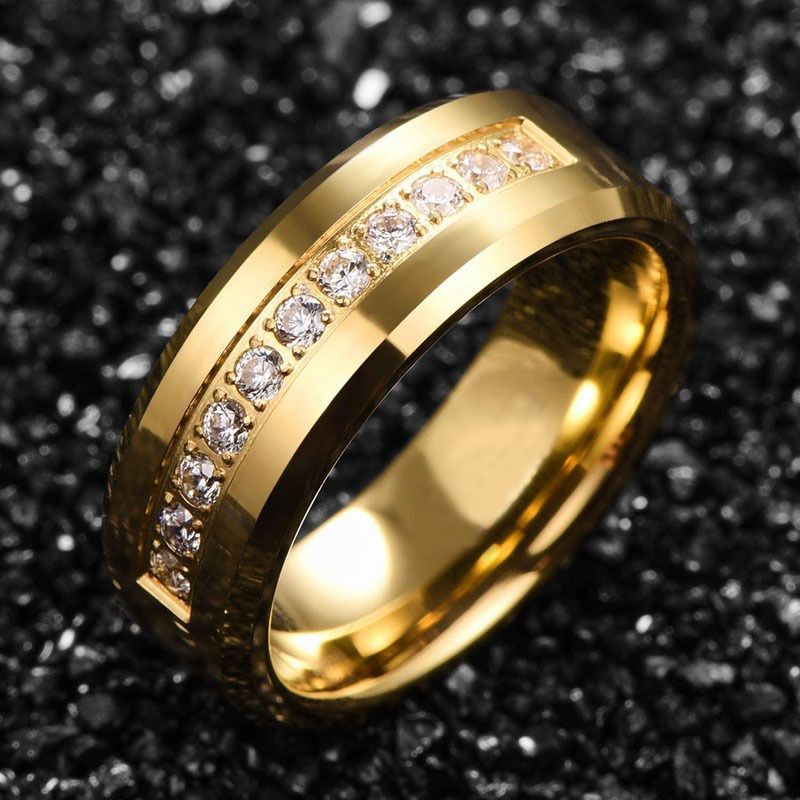 Couple Rings Men&#39;s and Women&#39;s Sets, Size: No.6, Color: Male ring