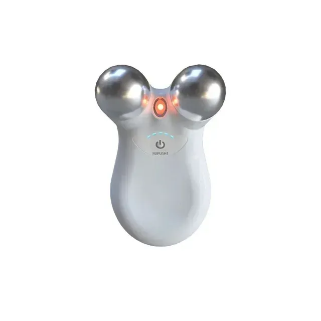 Skin Tightening facial wrinkle remover Massager, Color: White