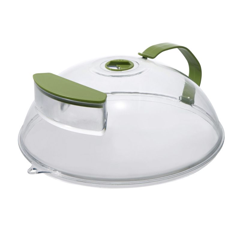 Microwave Oven preventable Food Splash-proof Cover, Size: Water injection upgrade model