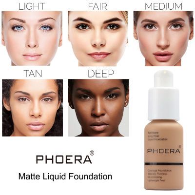 Soft Matte Foundation Liquid Face Makeup