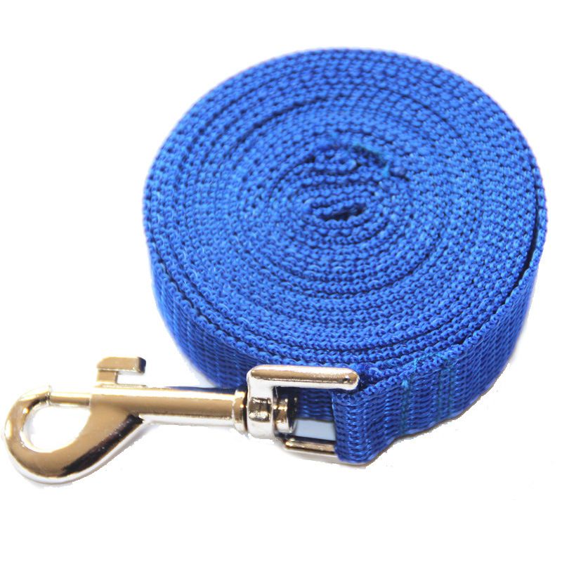 Dog Rope for Pet Leash 9.5 ft to 98 ft Wide 0.5 inch, Specification (length*width): 6m*1.5cm, Color: Blue