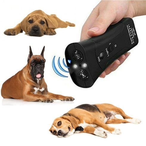 Ultrasonic 3-in-1 Anti Barking LED Dog Training