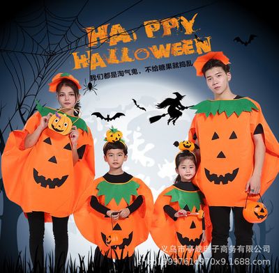 Halloween Pumpkin Family, Makeup Clothes