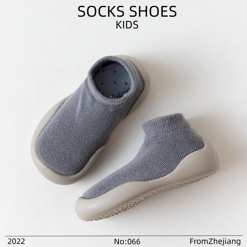 Baby Toddler Shoes for Young Children, Size: 18/19 yards (inner length 11.5cm), Color: Gray (gray knitting)