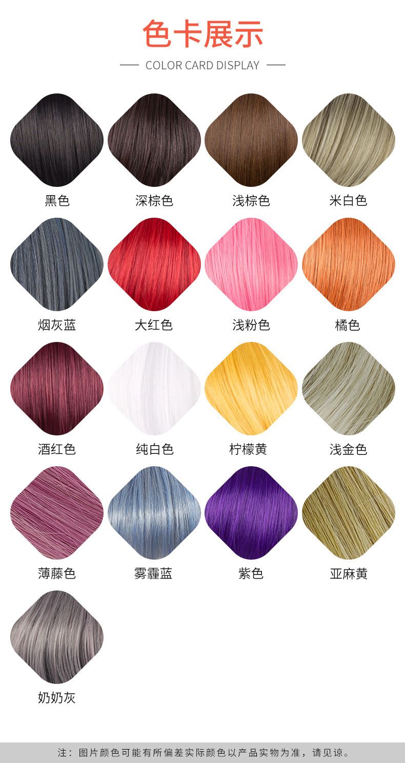 Fashion Wigs, Color Classification: Natural black