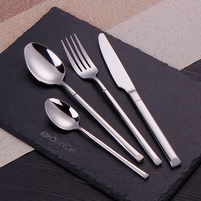 Stainless Steel Knight Tableware 4-Piece Set