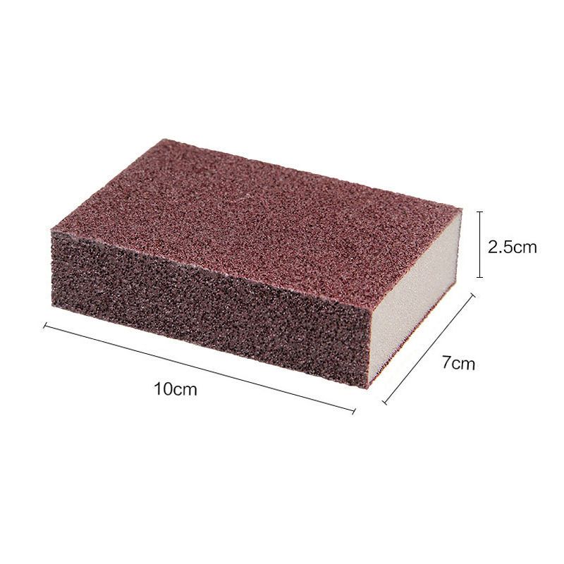 Magic Emery Sponge Cleaner, Stain Removal, Specification: 5pcs, Color: Carborundum sponge block