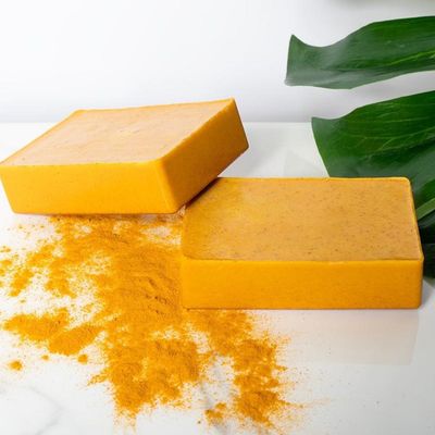 Turmeric Lemon Ginger Handmade Bath Soap