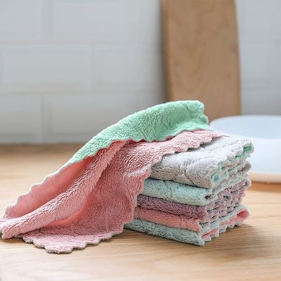 Dish Towels, Lint-free Hand Cleaning Towels