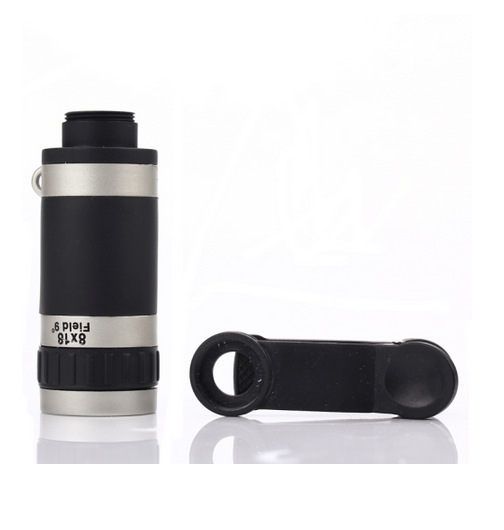 Optical 8X Telescopic Lens For Phones, Specifications: Black