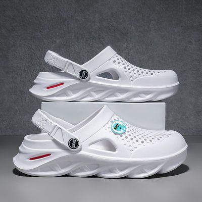 New Style Slip-on Feeling Blade Thick Sole Comfortable Indoor And Outdoor Non-slip Two-way Sandals