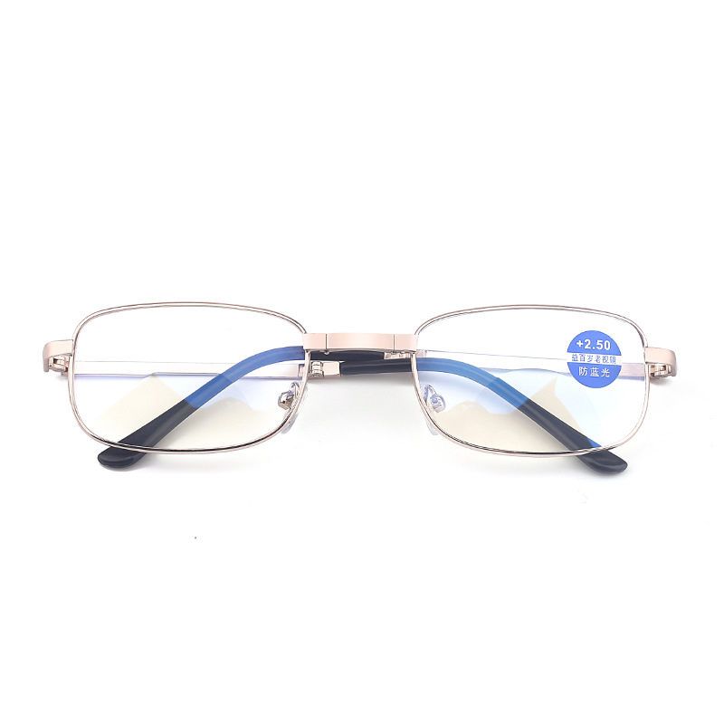 Double-light Reading Glasses Anti-blue Light Reading Glasses, Degree: +150 degrees, Frame Color: Double light reading glasses lh010