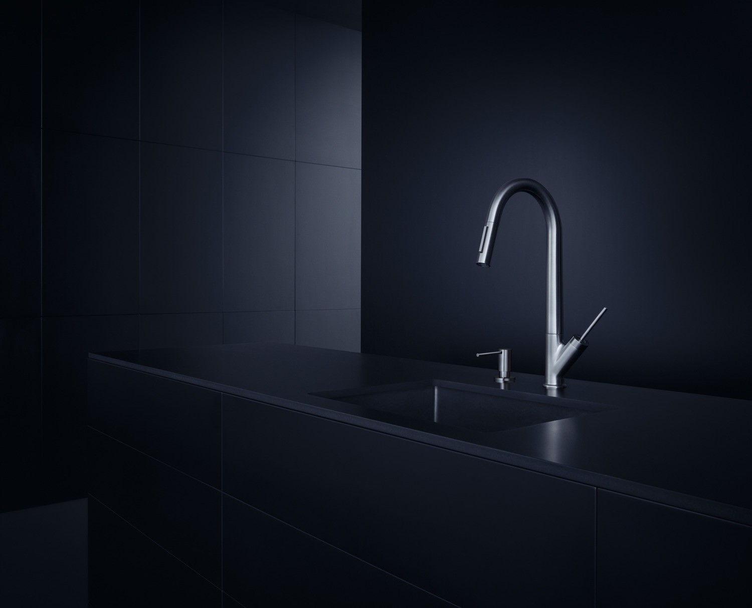 Mitigeur de cuisine AXOR Starck avec douchette extractible