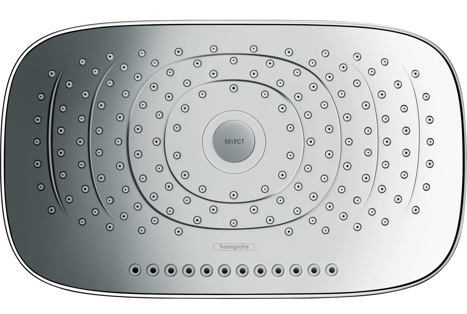 Douche de tête Hansgrohe Raindance Select E 300 3 jets avec bras de douche — vue 3