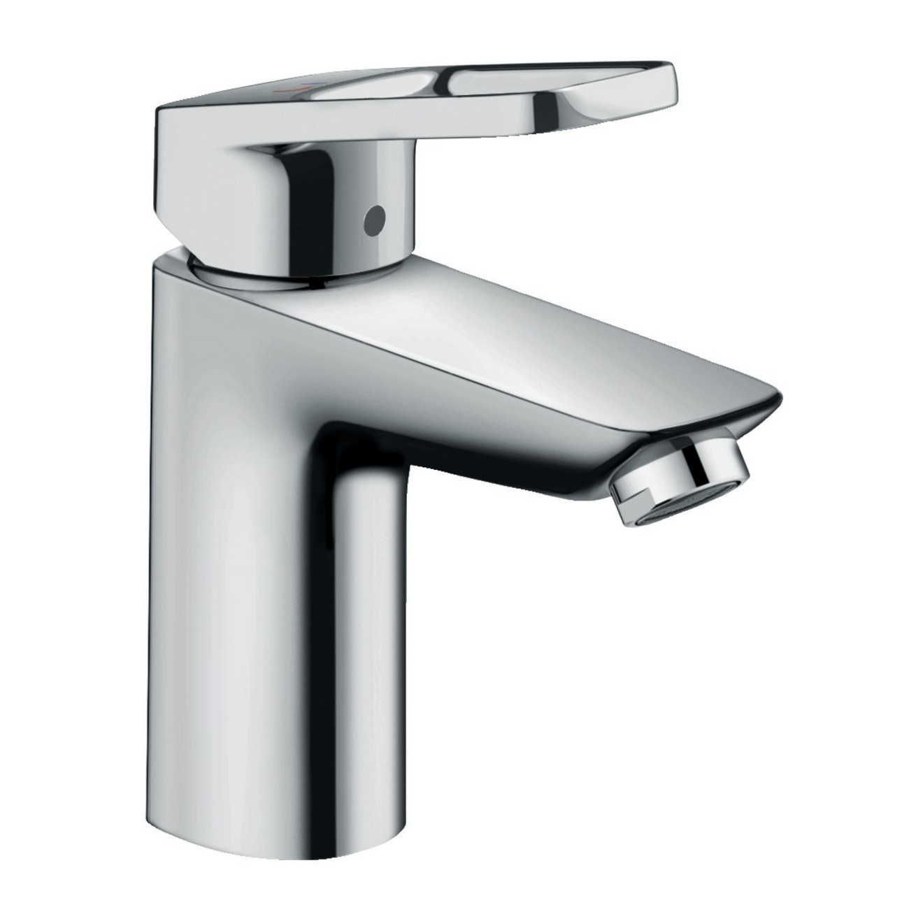 Mitigeur de lavabo Hansgrohe Loop 100 CoolStart en laiton chromé avec tirette et vidage