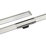 Set de finition Geberit CleanLine20 - Métal poli / Métal brossé - Longueur 30 - 130 cm