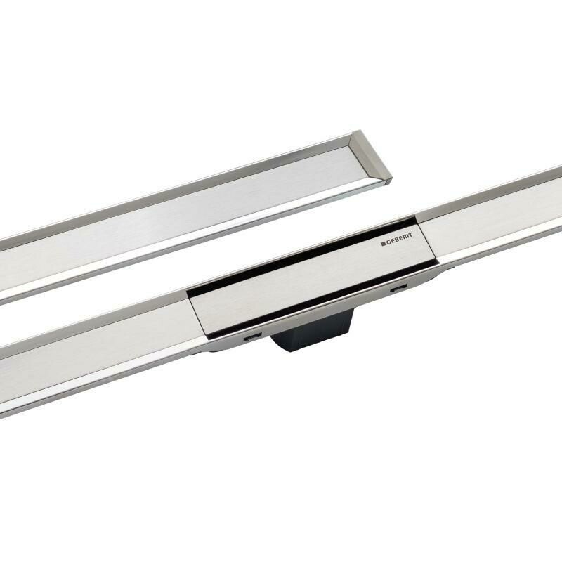 Set de finition Geberit CleanLine20 - Métal poli / Métal brossé - Longueur 30 - 160 cm — vue 5