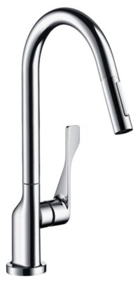 Mitigeur de cuisine AXOR Citterio avec douchette extractible