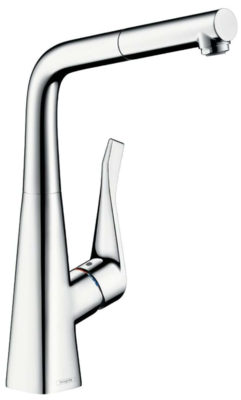 Mitigeur de cuisine Metris 320 avec douchette extractible