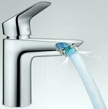 Logis Mitigeur de lavabo 100 CH3 CoolStart avec tirette et vidage synthétique