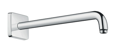 Bras de douche mural Hansgrohe 389 mm avec rosace carrée