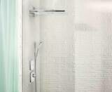 ShowerSelect Glass Set de finition en verre Robinet d'arrêt pour 3 fonctions
