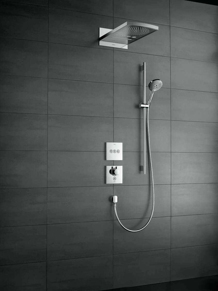 Set de finition pour mitigeur thermostatique encastré haut débit Hansgrohe ShowerSelect