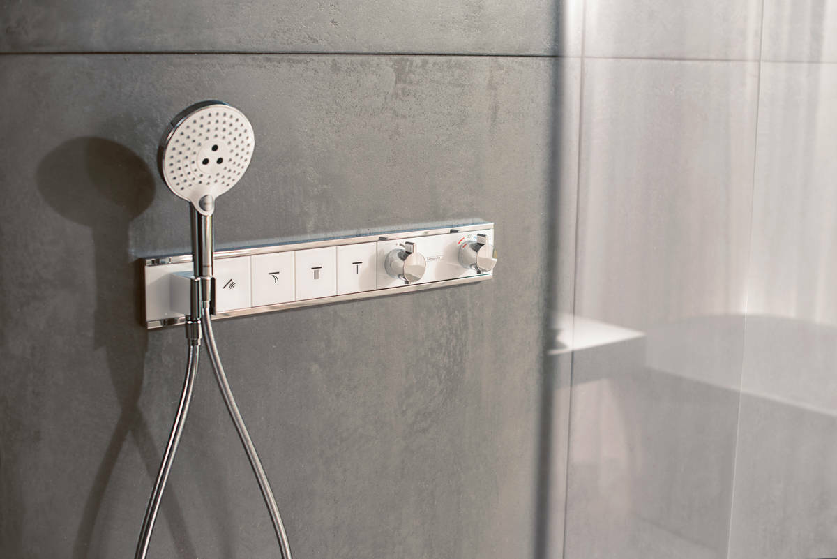 Douchette à main Hansgrohe Raindance Select S 120 3 jets EcoSmart - vue 2