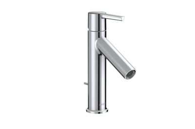 Mitigeur de lavabo AXOR Starck 100 en laiton chromé avec poignée à levier et tirette de vidage