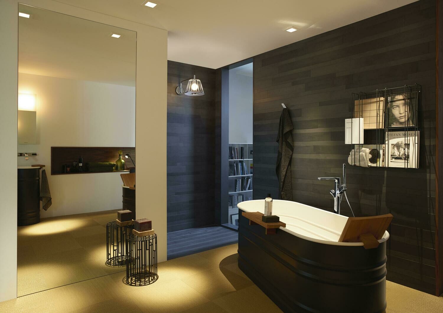 Douche de tête AXOR Nendo LampShower 275 1 jet avec bras de douche — vue 4
